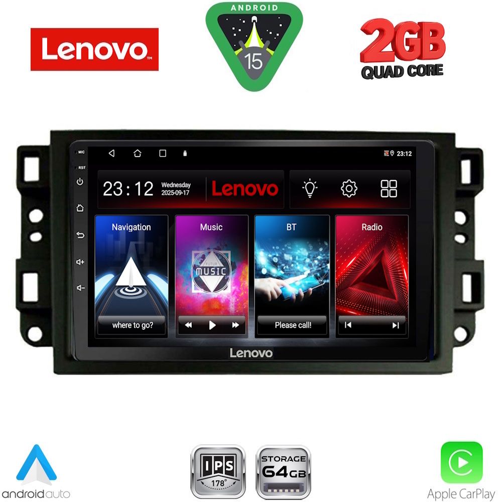 LVD2070_15 LENOVO LVD 2070_CPA (10inc) MULTIMEDIA TABLET for CHEVROLET ALL mod. 2004-2011 - Image 1