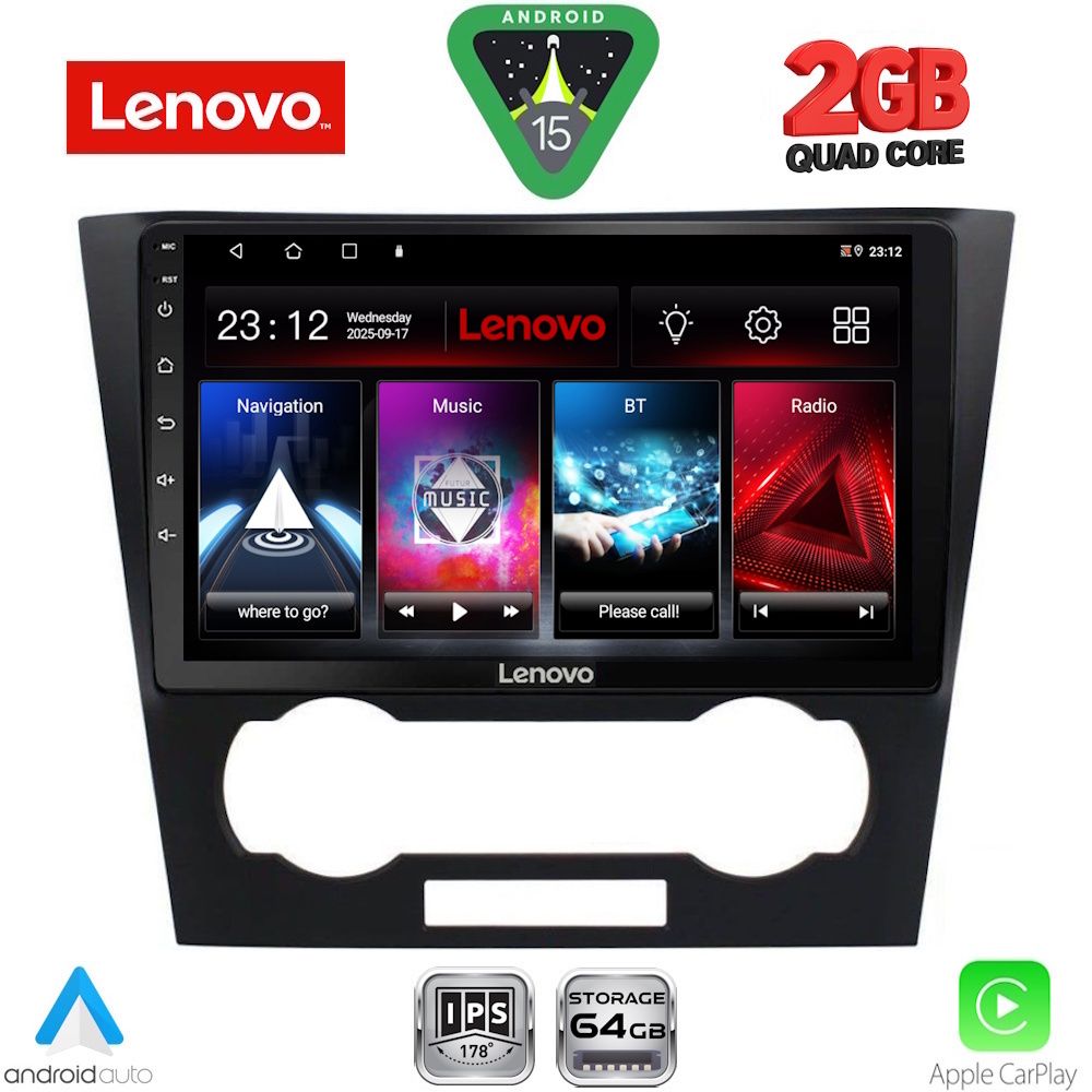 LVD2073_15 LENOVO LVD 2073_CPA (9inc) MULTIMEDIA TABLET for CHEVROLET EPICA mod. 2006-2011 - Image 1