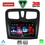 LENOVO LVD 2108SQ_CPA (9inc) MULTIMEDIA TABLET for DACIA LOGAN – SANDERO mod. 2012-2019