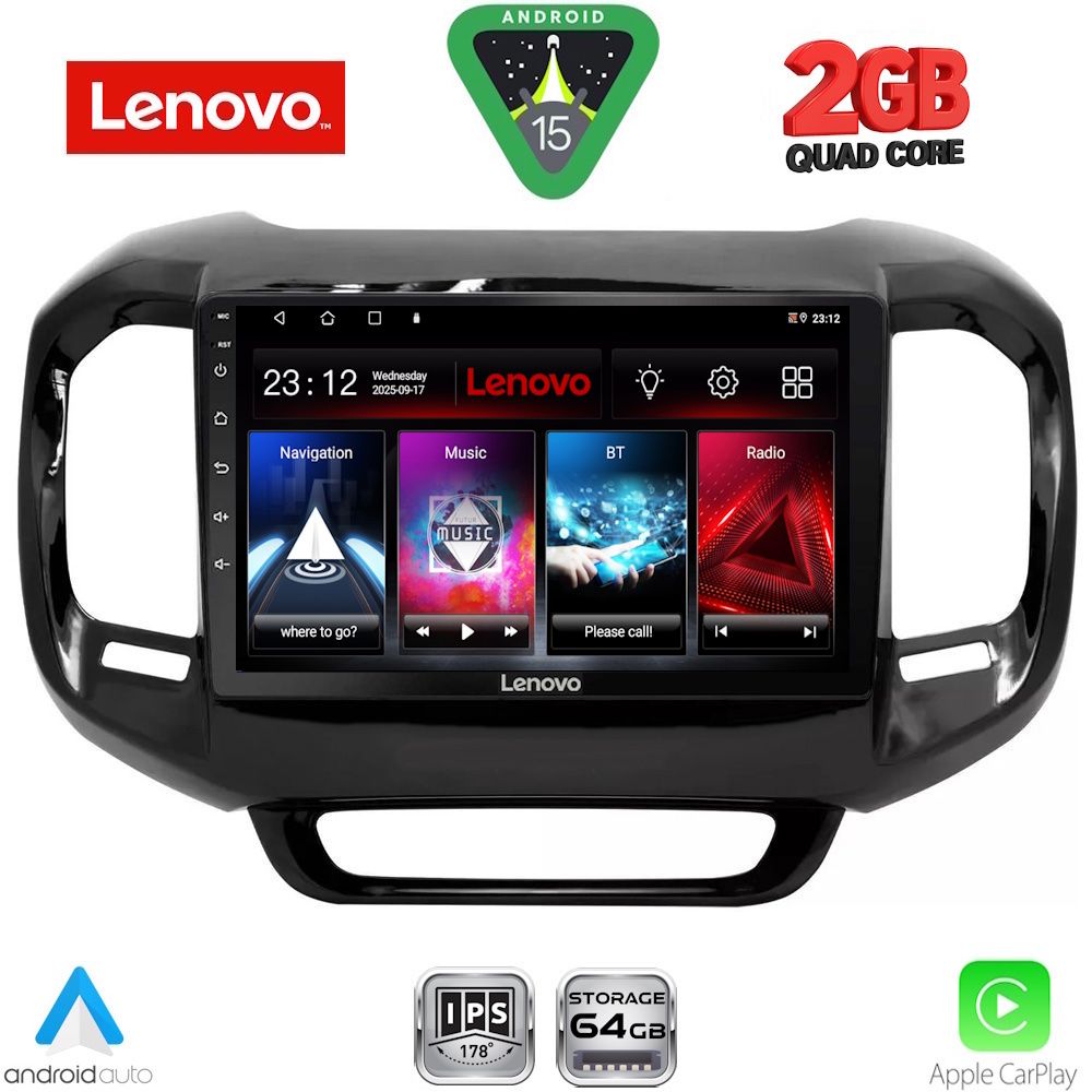 LVD2127_15 LENOVO LVD 2127_CPA (9inc) MULTIMEDIA TABLET for FIAT TORO mod. 2017-2026 - Image 1