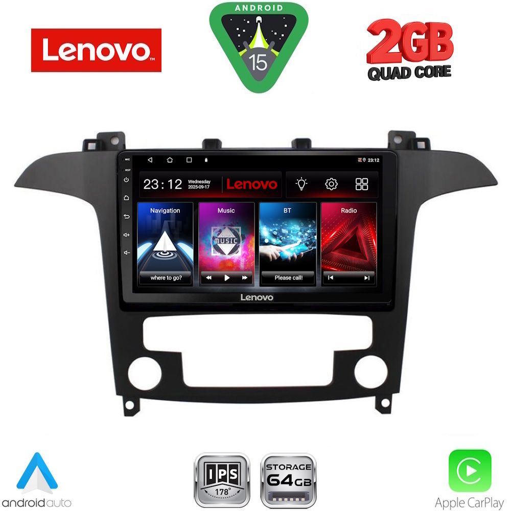 LVD2175CL_15 LENOVO LVD 2175_CPA CLIMA (9inc) MULTIMEDIA TABLET for FORD SMAX mod. 2006-2014 - Image 1