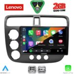 LENOVO LVD 2187_CPA (9inc) MULTIMEDIA TABLET for HONDA CIVIC 4D mod. 2001-2006 - Image 2