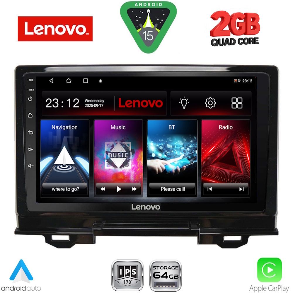 LVD2202_15 LENOVO LVD 2202_CPA (9inc) MULTIMEDIA TABLET for HONDA HRV mod. 2021-2026 - Image 1