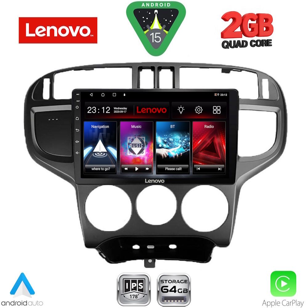 LVD2240_15 LENOVO LVD 2240_CPA (9inc) MULTIMEDIA TABLET for HYUNDAI MATRIX mod. 2001-2010 - Image 1
