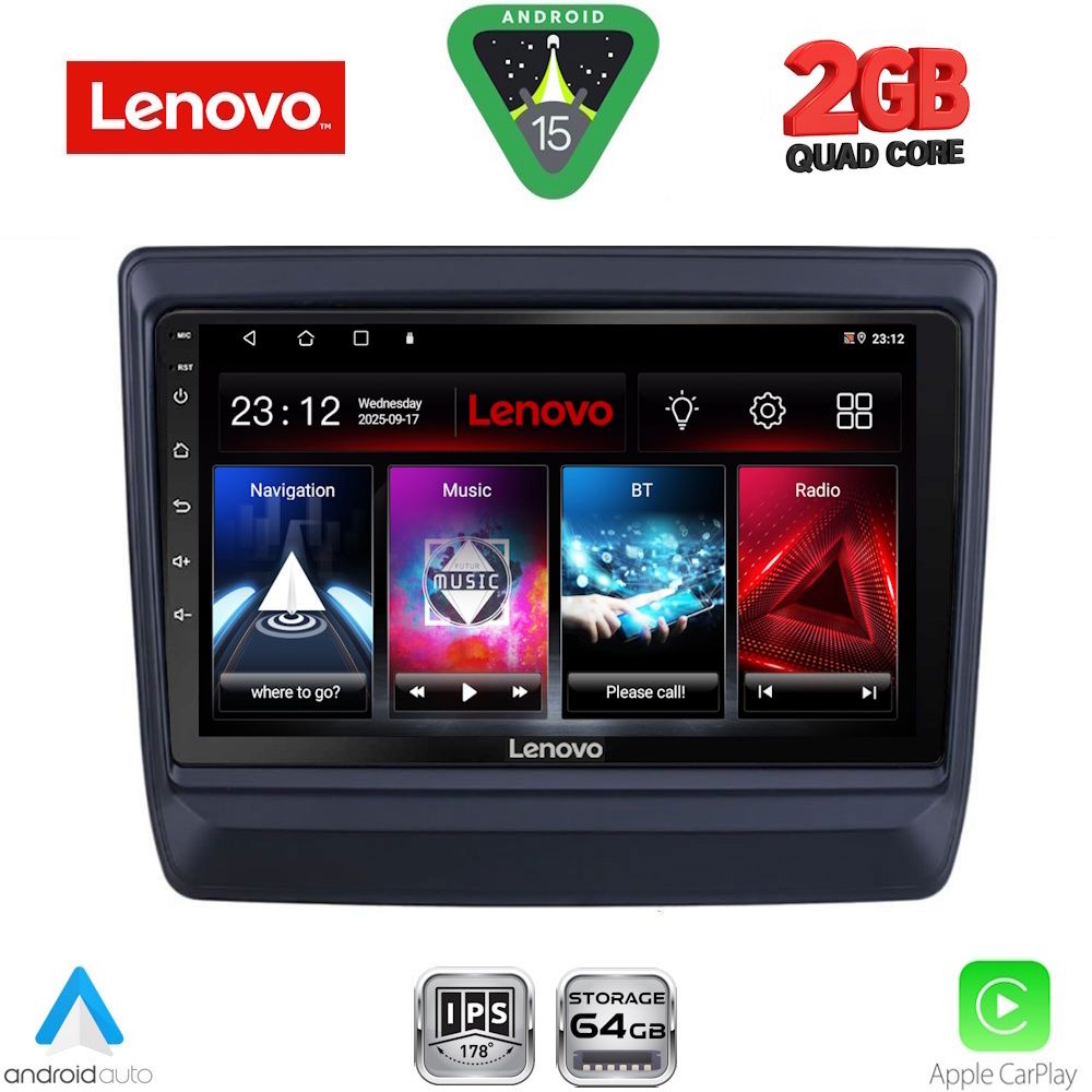 LVD2256_15 LENOVO LVD 2256_CPA (9inc) MULTIMEDIA TABLET for ISUZU DMAX mod. 2020-2026 - Image 1