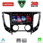 LENOVO LVD 2437_CPA A/C (9inc) MULTIMEDIA TABLET for MITSUBISHI L200 mod. 2015-2019 with A/C
