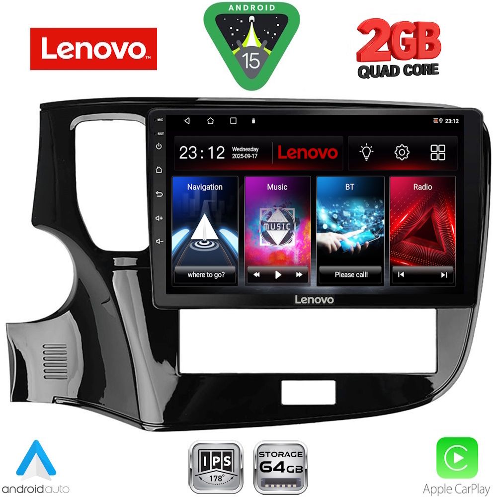 LVD2440_15 LENOVO LVD 2440_CPA (10inc) MULTIMEDIA TABLET for MITSUBISHI OUTLANDER mod. 2020-2022 - Image 1
