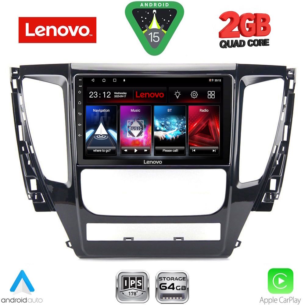 LVD2447_15 LENOVO LVD 2447A_CPA (9inc) MULTIMEDIA TABLET for MITSUBISHI PAJERO mod. 2013-2020 - Image 1