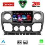 LENOVO LVD 2463_CPA (10inc) MULTIMEDIA TABLET for NISSAN NV400 - OPEL MOVANO - RENAULT MASTER mod. 2010-2020