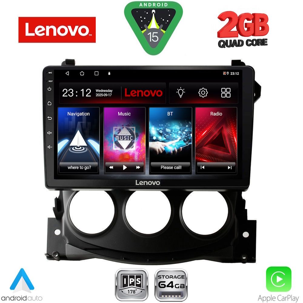 LVD2479_15 LENOVO LVD 2479_CPA (9inc) MULTIMEDIA TABLET for NISSAN 370Z mod. 2009-2012 - Image 1