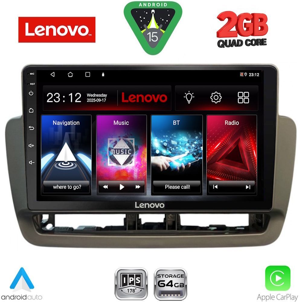 LVD2572_15 LENOVO LVD 2572_CPA (9inc) MULTIMEDIA TABLET for SEAT IBIZA mod. 2012-2015 - Image 1