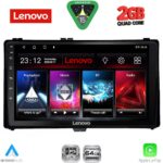 LENOVO LVD 2703_CPA (9inc) MULTIMEDIA TABLET for TOYOTA AURIS mod. 2015-2021 – AYGO X mod. 2022-2026 – COROLLA mod. 2017-2019