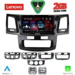 LENOVO LVD 2720_CPA (9inc) MULTIMEDIA TABLET for TOYOTA HILUX mod. 2005-2016