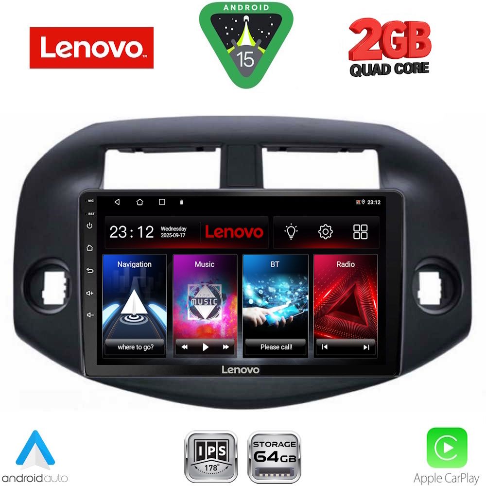 LVD2732_15 LENOVO LVD 2732_CPA (10inc) MULTIMEDIA TABLET for TOYOTA RAV 4 mod. 2006-2012 - Image 1