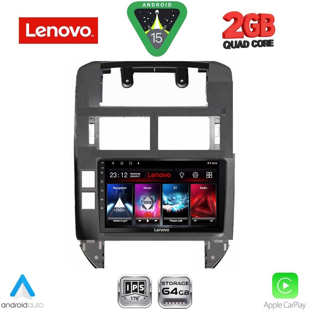 LVD2755_15 LENOVO LVD 2755_CPA (9inc) MULTIMEDIA TABLET for VW POLO mod. 2002-2009 - Image 1
