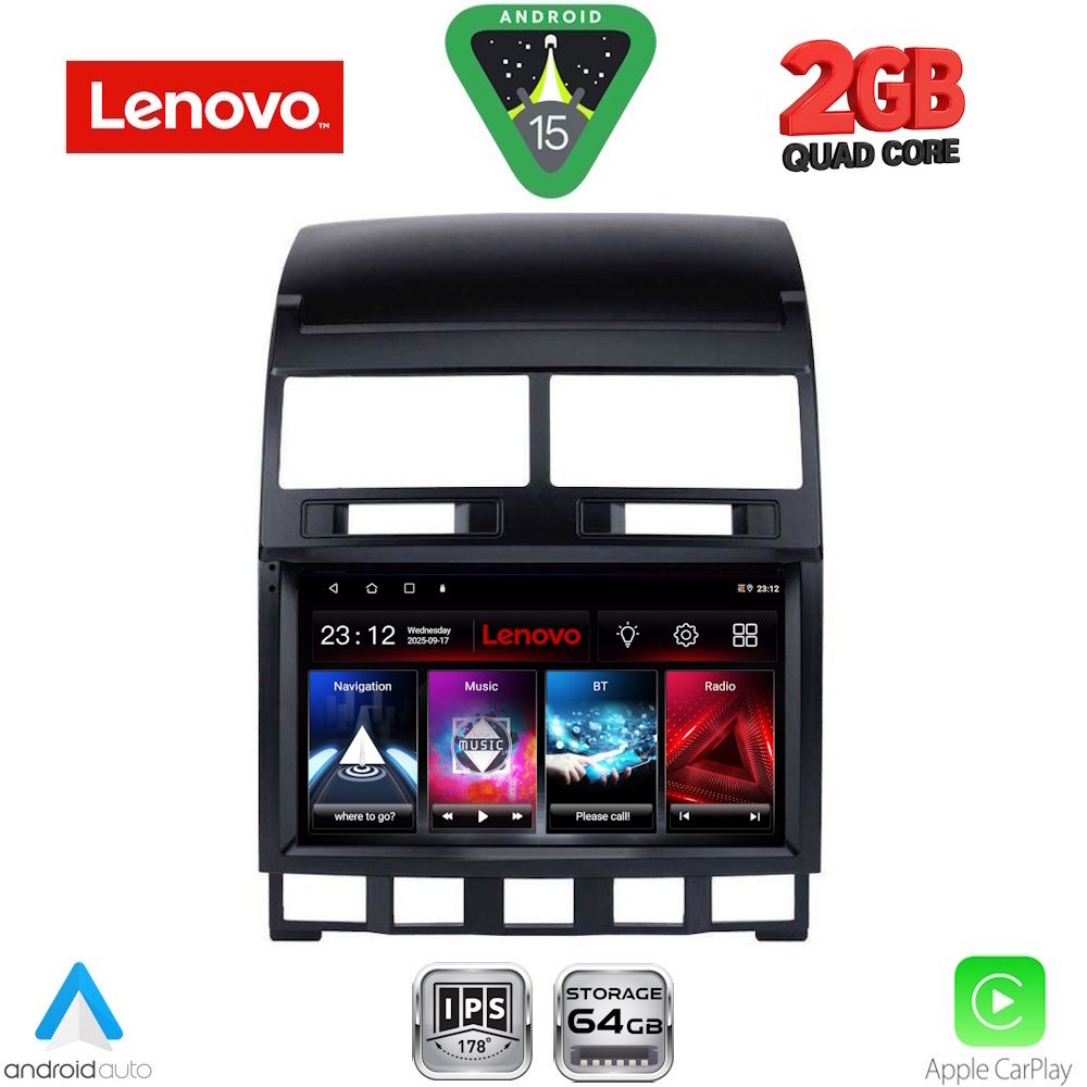 LVD2765_15 LENOVO LVD 2765_CPA (9inc) MULTIMEDIA TABLET for VW TOUAREG mod. 2003-2011 - Image 1