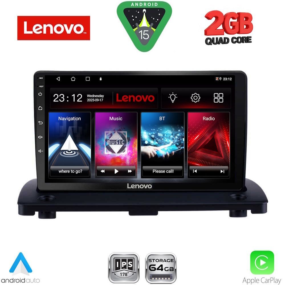 LVD2789_15 LENOVO LVD 2789_CPA (9inc) MULTIMEDIA TABLET for VOLVO XC90 mod. 2002-2014 - Image 1