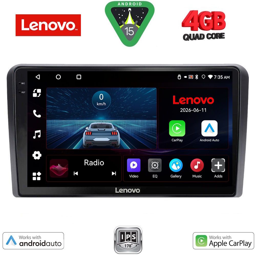LVE7003_15 LENOVO LVE 8264_CPAA (9inc) MULTIMEDIA TABLET for IVECO DAILY mod. 2010-2014 - Image 1
