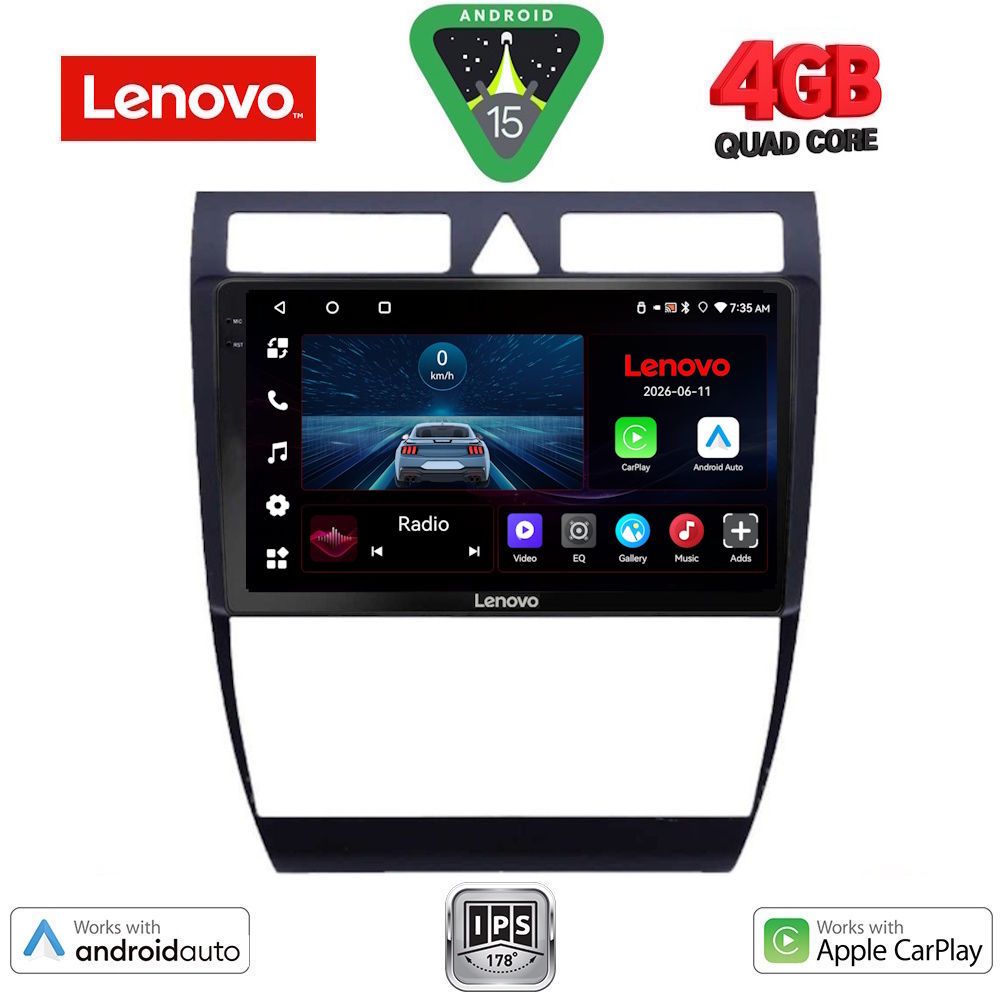 LVE7006_15 LENOVO LVE 8006_CPAA (9inc) MULTIMEDIA TABLET for AUDI A6 mod. 1998-2005 - Image 1