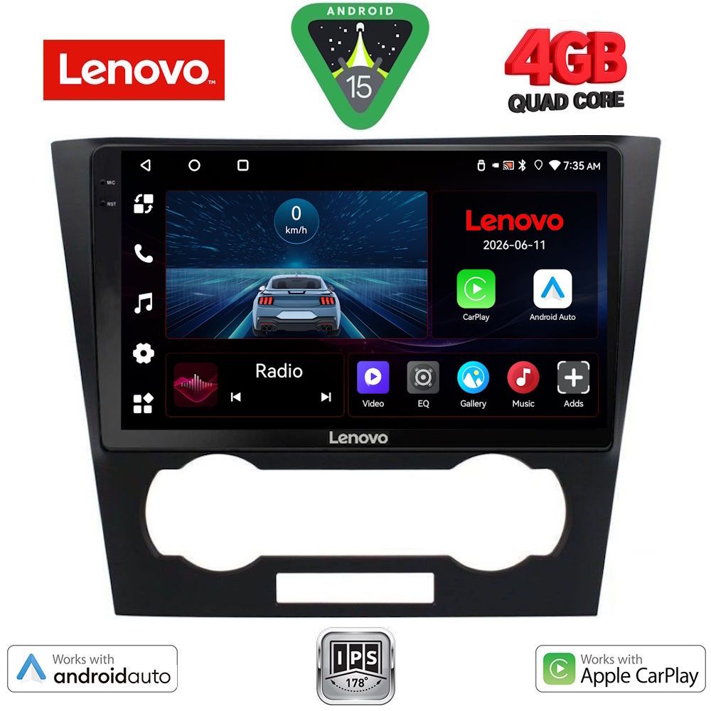 LVE7073_15 LENOVO LVE 8073_CPAA (9inc) MULTIMEDIA TABLET for CHEVROLET EPICA mod. 2006-2011 - Image 1
