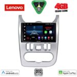 LENOVO LVE 8101SL_CPAA (9inc) MULTIMEDIA TABLET for DACIA DUSTER – LOGAN – SANDERO mod. 2006-2012  (SILVER)