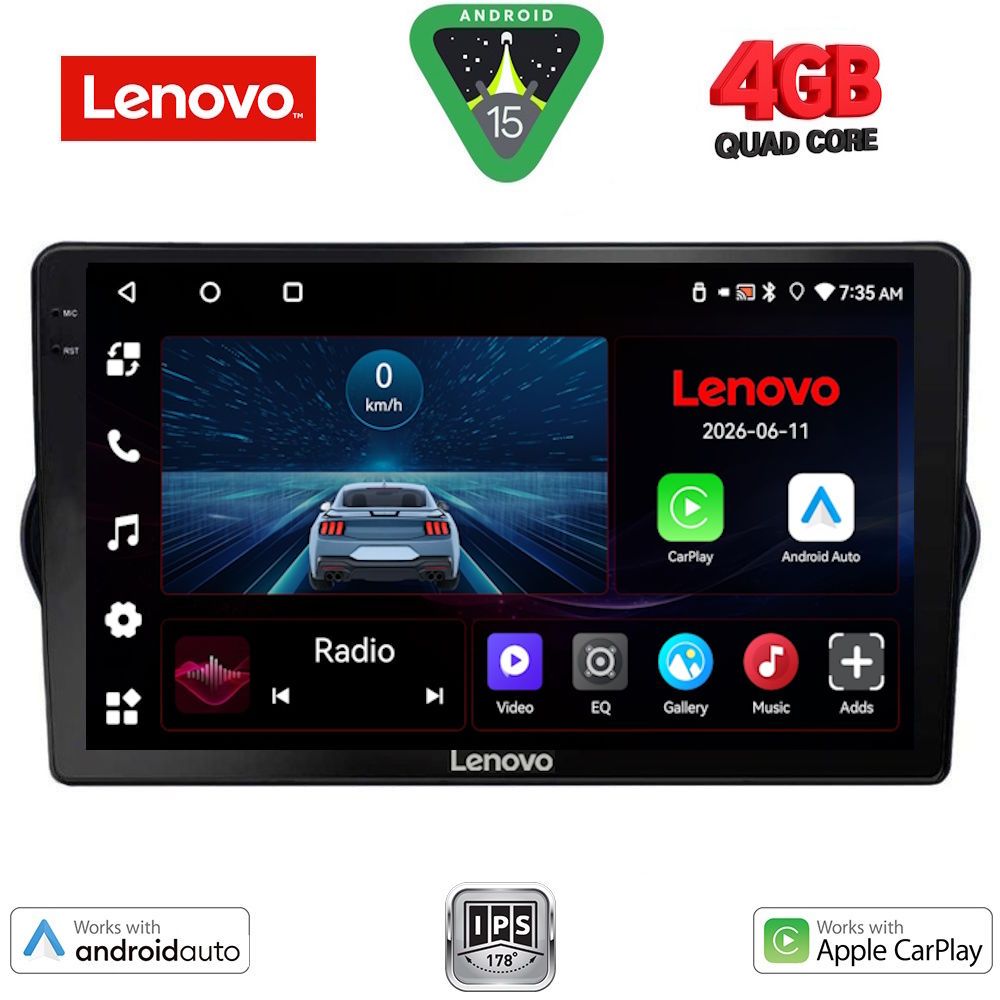 LVE7148_15 LENOVO LVE 8148_CPAA (9inc) MULTIMEDIA TABLET for FIAT TIPO mod. 2015-2023 - Image 1