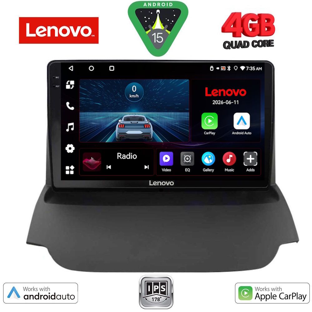 LVE7150_15 LENOVO LVE 8150_CPAA (9inc) MULTIMEDIA TABLET for FORD ECOSPORT mod. 2012-2018 - Image 1
