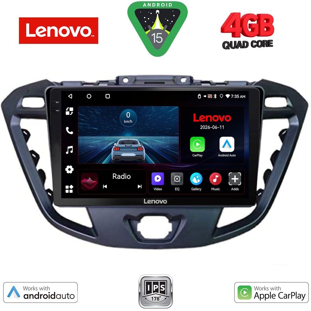 LVE7177_15 LENOVO LVE 8187_CPAA (9inc) MULTIMEDIA TABLET for HONDA CIVIC 4D mod. 2001-2006 - Image 1