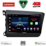 LENOVO LVE 81904D_CPAA (9inc) MULTIMEDIA TABLET for HONDA CIVIC  4Doors mod. 2012-2016