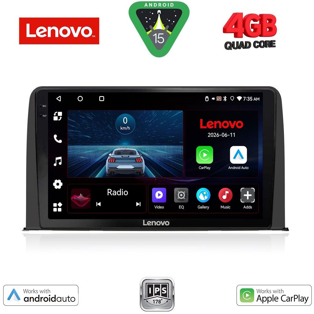 LVE7199_15 LENOVO LVE 8199_CPAA (10inc) MULTIMEDIA TABLET for HONDA CRV mod. 2017-2023 - Image 1
