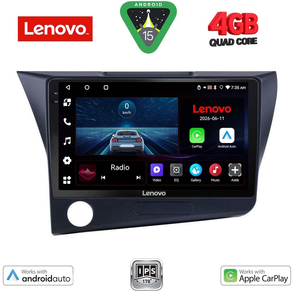 LVE7203_15 LENOVO LVE 8203_CPAA (9inc) MULTIMEDIA TABLET for HONDA CRZ mod. 2010-2016 - Image 1