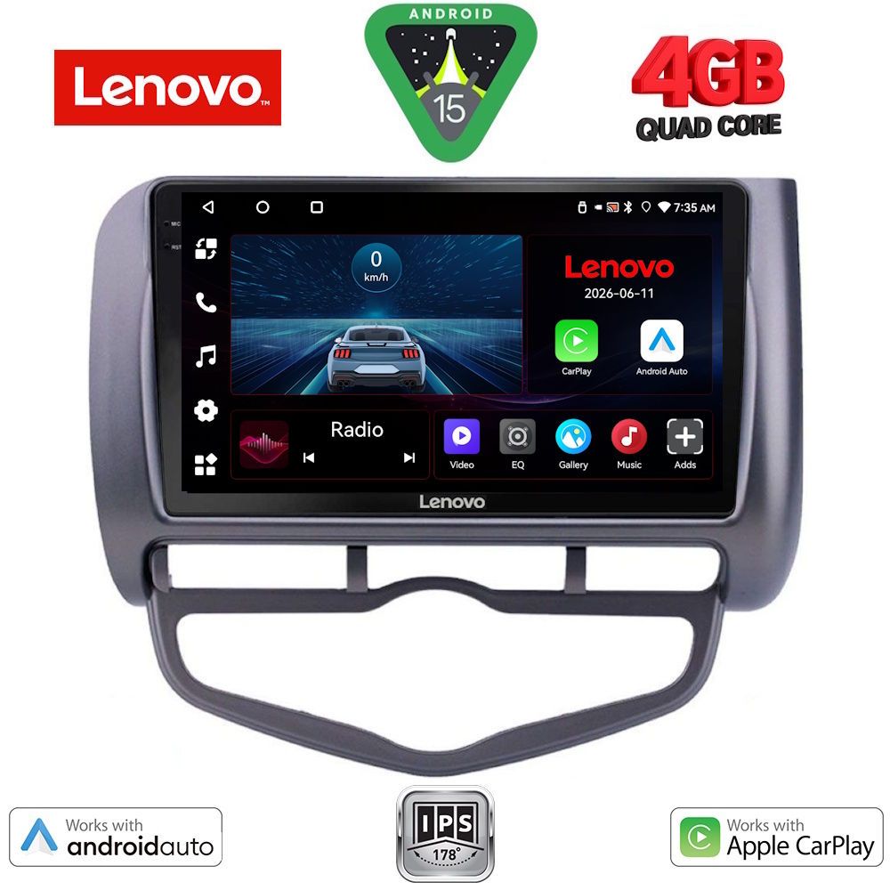 LVE7210_CL_15 LENOVO LVE 8210_CPAA CLIMA (9inc) MULTIMEDIA TABLET for HONDA JAZZ mod. 2002-2008 - Image 1