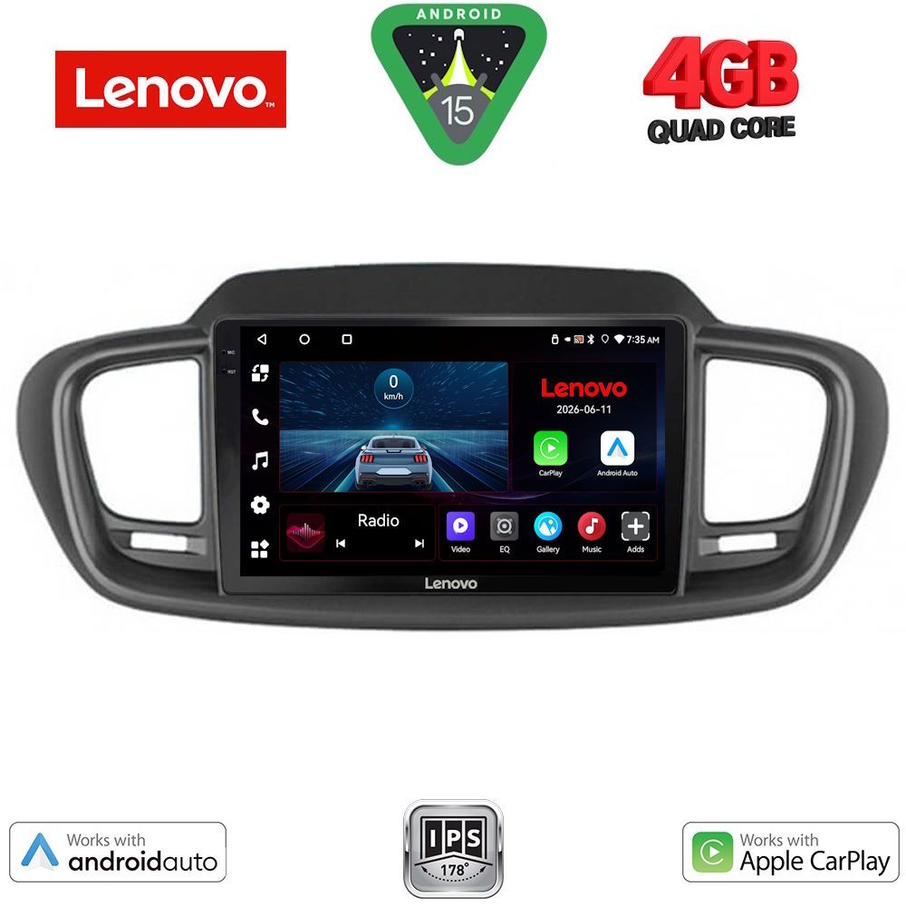 LVE7319_15 LENOVO LVE 8319_CPAA (10inc) MULTIMEDIA TABLET for KIA SORENTO mod. 2014-2020 - Image 1