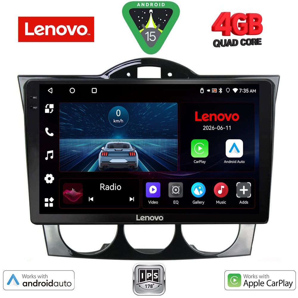 LVE7394_15 LENOVO LVE 8394_CPAA (9inc) MULTIMEDIA TABLET for MAZDA RX8 mod. 2001-2008 - Image 1