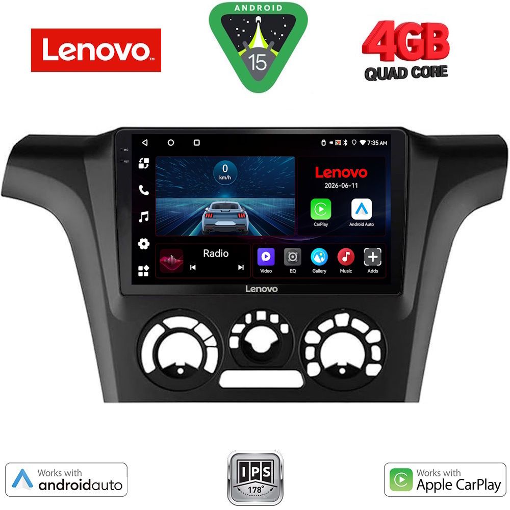 LVE7441AC_15 LENOVO LVE 8441_CPAA A/C (9inc) MULTIMEDIA TABLET for MITSUBISHI OUTLANDER mod. 2001-2005 - Image 1