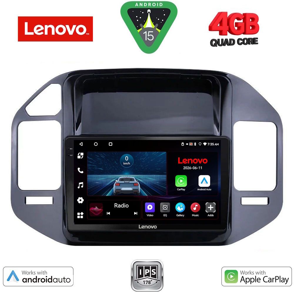 LVE7444_15 LENOVO LVE 8444_CPAA (9inc) MULTIMEDIA TABLET for MITSUBISHI PAJERO mod. 1999-2006 - Image 1