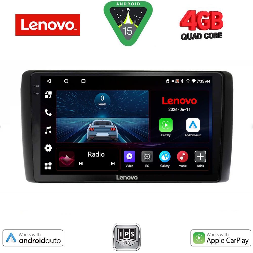 LVE7472_15 LENOVO LVE 8472_CPAA (9inc) MULTIMEDIA TABLET for NISSAN LEAF mod. 2009-2017 - Image 1