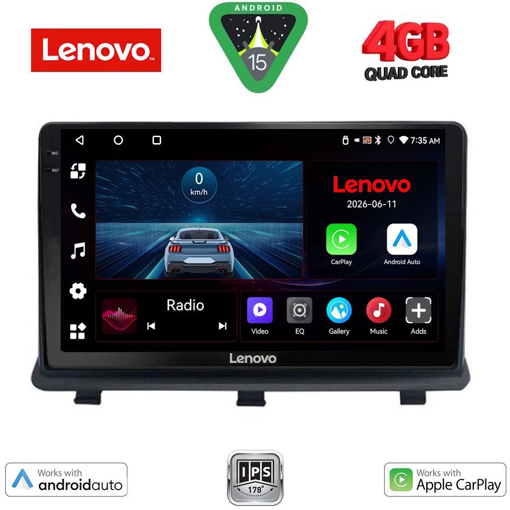 LVE7480_15 LENOVO LVE 8480_CPAA (9inc) MULTIMEDIA TABLET for OPEL ANTARA mod. 2006-2016 - Image 1