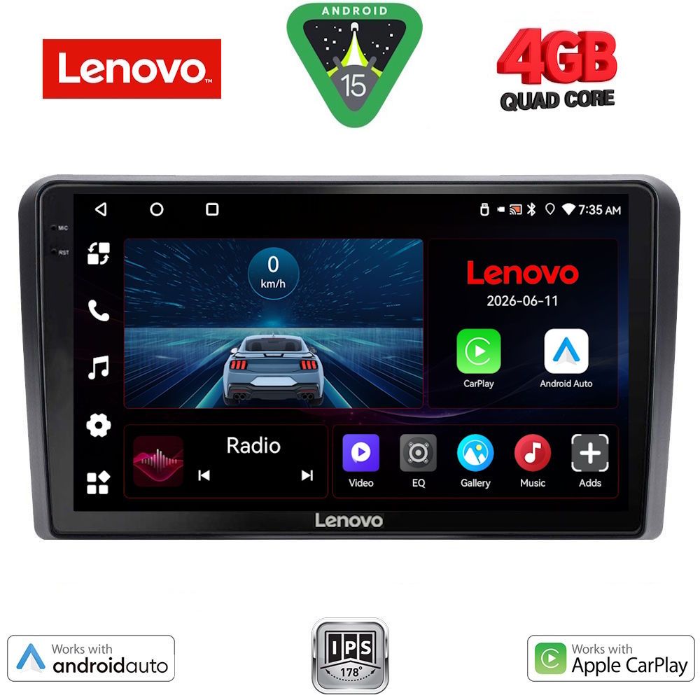LVE7514_15 LENOVO LVE 8514_CPAA (9inc) MULTIMEDIA TABLET for PEUGEOT 308 mod. 2013-2021 - Image 1
