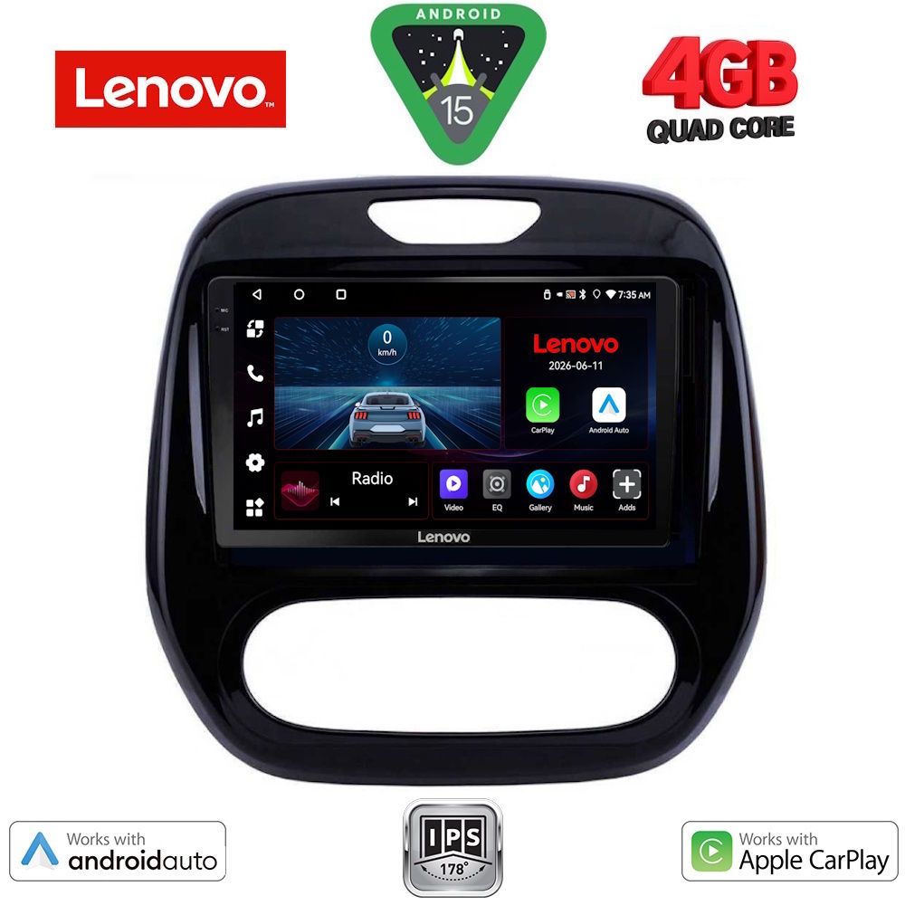 LVE7542AC_15 LENOVO LVE 8542_CPAA (9inc) MULTIMEDIA TABLET for RENAULT CAPTUR mod. 2013-2019 - Image 1