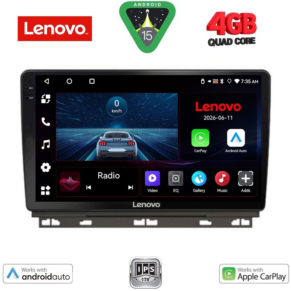 LVE7546_15 LENOVO LVE 8546_CPAA (9inc) MULTIMEDIA TABLET for RENAULT CLIO - CAPTUR mod. 2019-2026 - Image 1