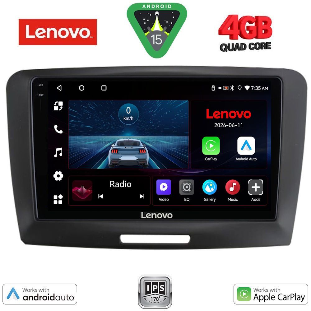 LVE7604A_15 LENOVO LVE 8604A_CPAA (9inc) MULTIMEDIA TABLET for SKODA SUPERB mod. 2008-2015 - Image 1