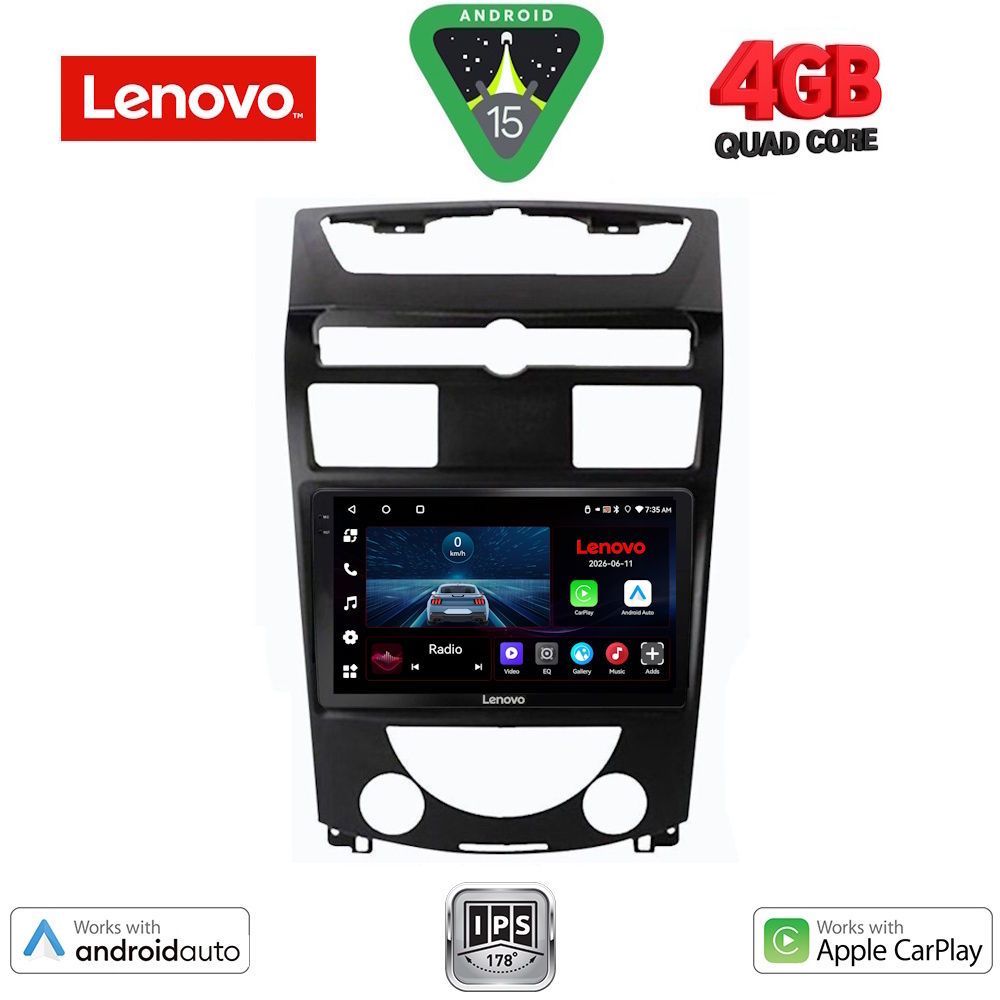 LVE7657_15 LENOVO LVE 8657_CPAA (10inc) MULTIMEDIA TABLET for SSANGYONG REXTON mod. 2006-2015 - Image 1