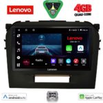 LENOVO LVE 8697BL_CPAA (9inc) MULTIMEDIA TABLET for SUZUKI VITARA mod. 2016-2025 (BLACK)