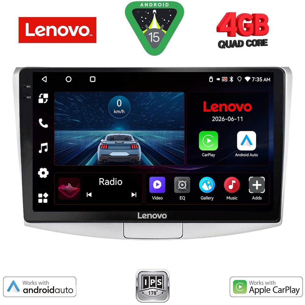 LVE7764_15 LENOVO LVE 8764_CPAA (10inc) MULTIMEDIA TABLET for VW PASSAT mod. 2010-2015 - Image 1