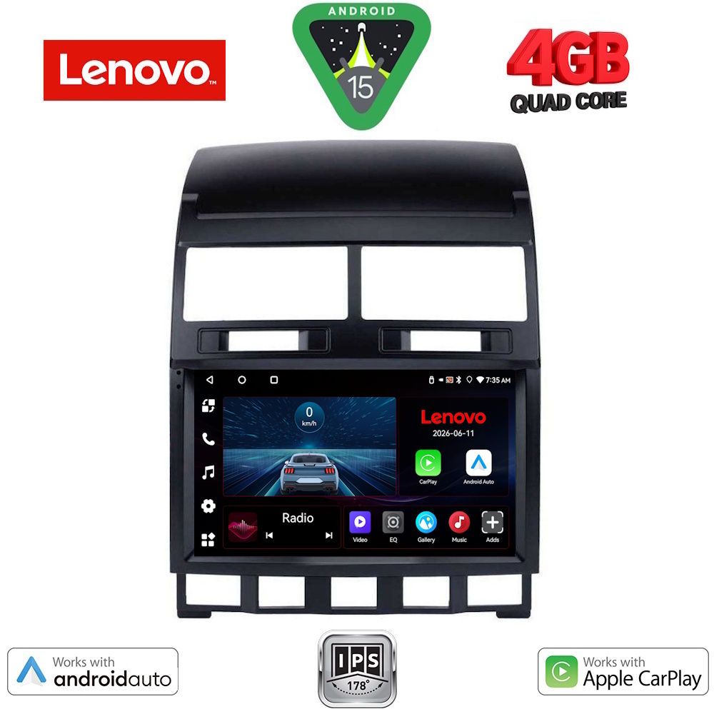 LVE7765_15 LENOVO LVE 8765_CPAA (9inc) MULTIMEDIA TABLET for VW TOUAREG mod. 2003-2011 - Image 1