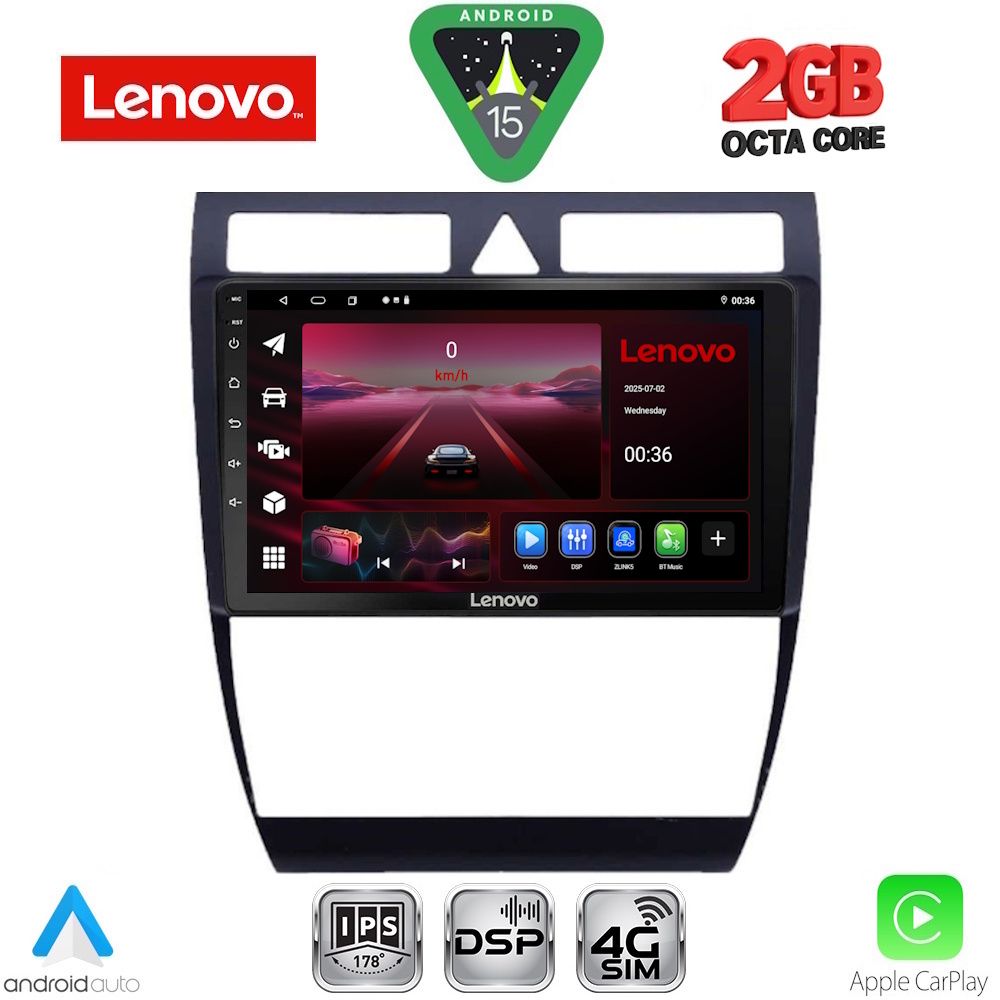 LVF5006_15_ LENOVO LVF 5006_CPA (9inc) MULTIMEDIA TABLET for AUDI A6 mod. 1998-2005 - Image 1