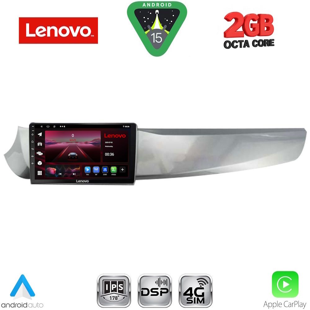 LVF5025_15_ LENOVO LVF 5025_CPA (9inc) MULTIMEDIA TABLET for ALFA ROMEO GIULIETTA mod. 2010-2014 - Image 1