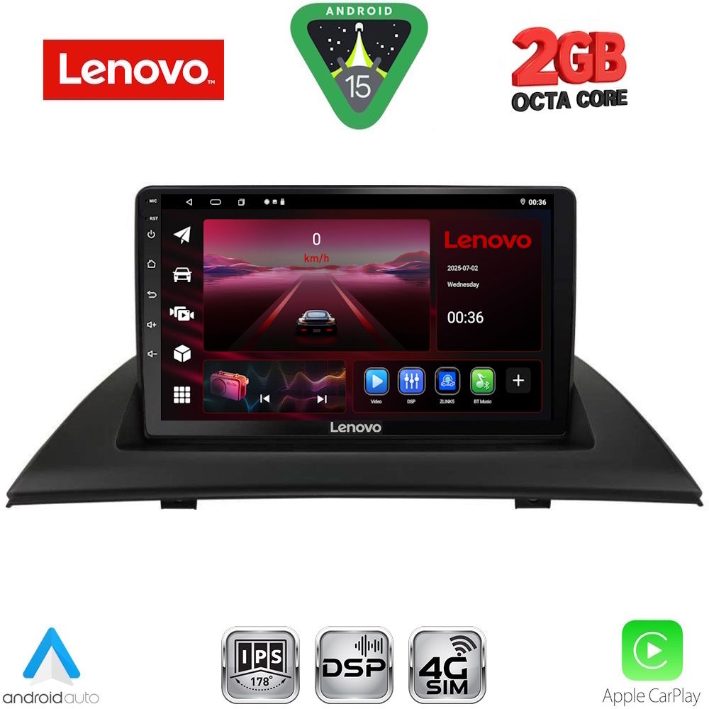 LVF5058_15_ LENOVO LVF 5058_CPA (9inc) MULTIMEDIA TABLET for BMW X3 (E83) mod. 2003-2010 - Image 1