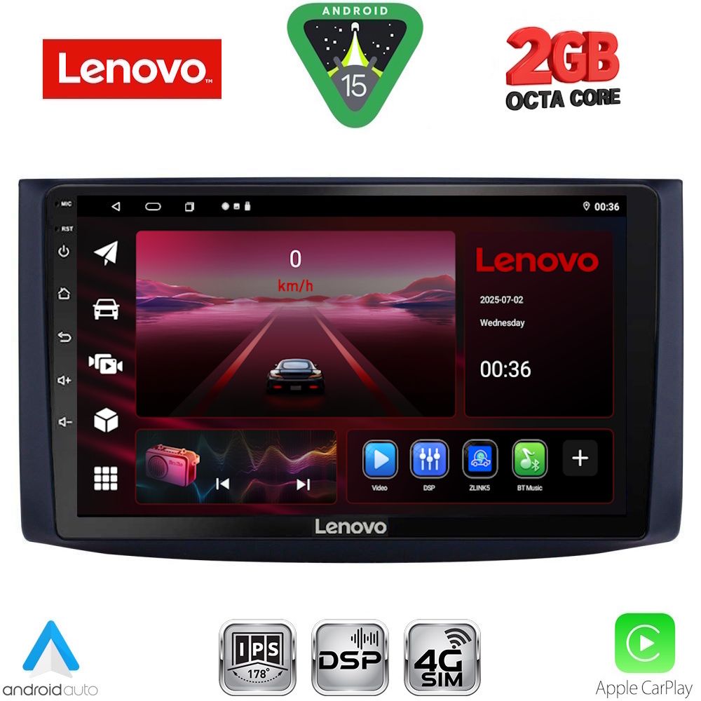 LVF5072_15_ LENOVO LVF 5072_CPA (9inc) MULTIMEDIA TABLET for CHEVROLET AVEO mod. 2006-2010 - Image 1